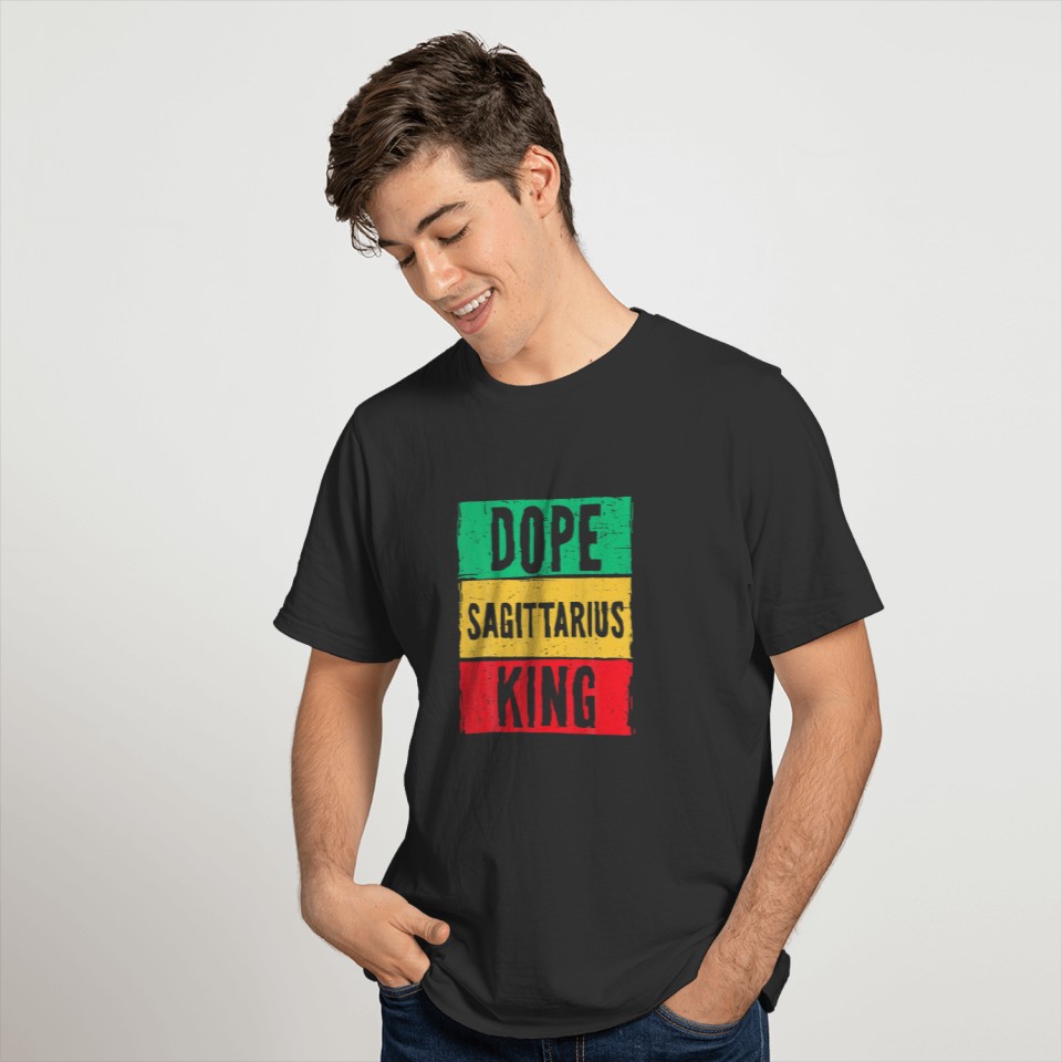 Dope Sagittarius Black King Junenth Freedom Day As T-shirt
