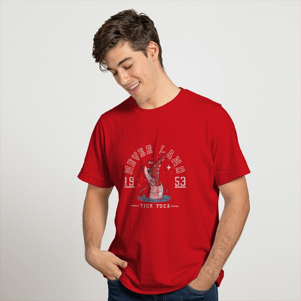 Disney Peter Pan Neverland Croc Collegiate Tick Tock 1953 T-Shirts