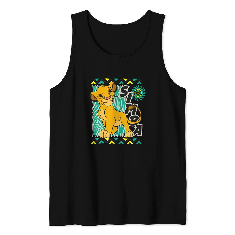 Disneyss Lion King Classic Simply Simba Tank Tops | ID 22258957 by ...
