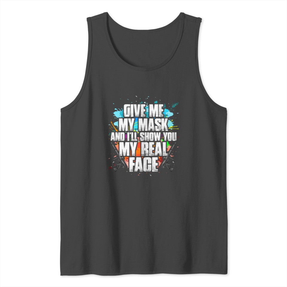Paintball - my mask Tank Top