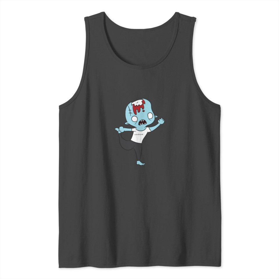 Zombie in standing bow pulling pose Tank Top