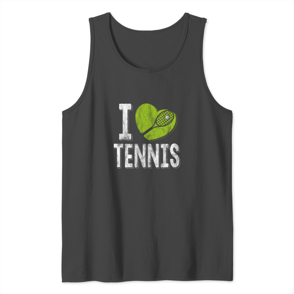 Tennis sport love Tank Top