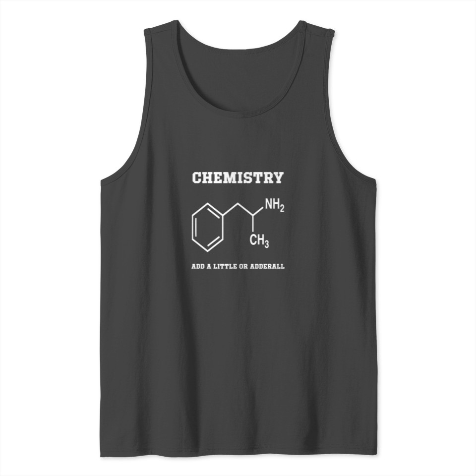 Chemistry molecule quote school student gift Tank Top