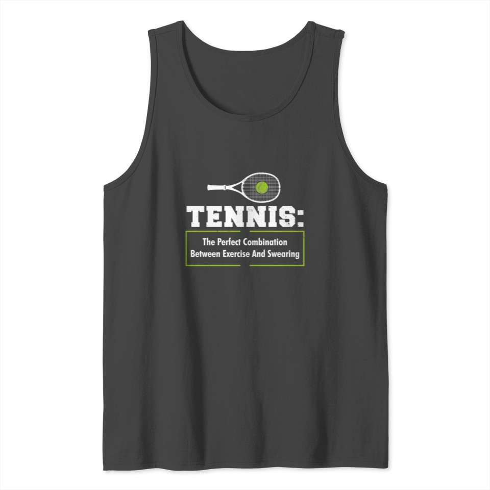 Funny Tennis Definition Tank Top