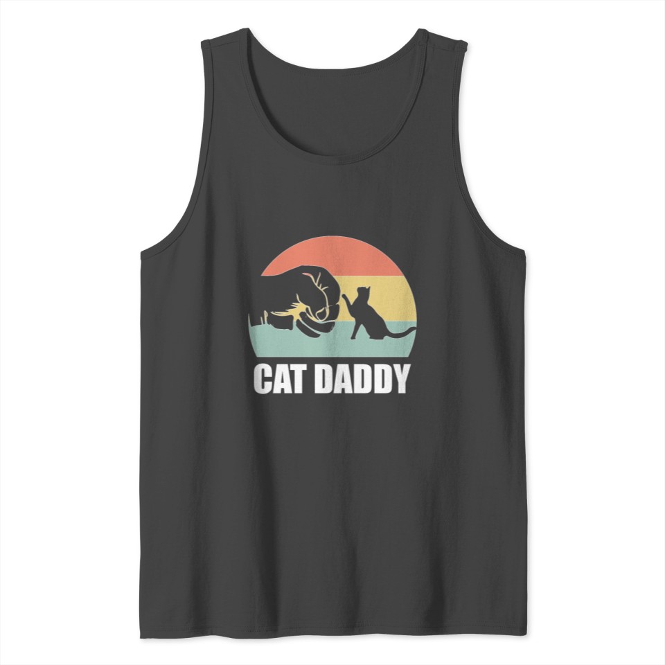 Cat Dady Tank Top