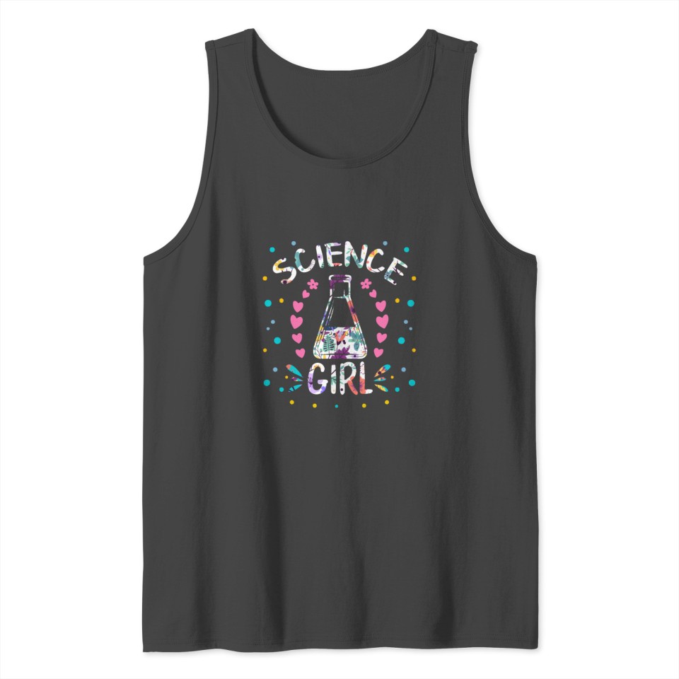 Future Science Girl Shirt Chemistry Biology Tank Top