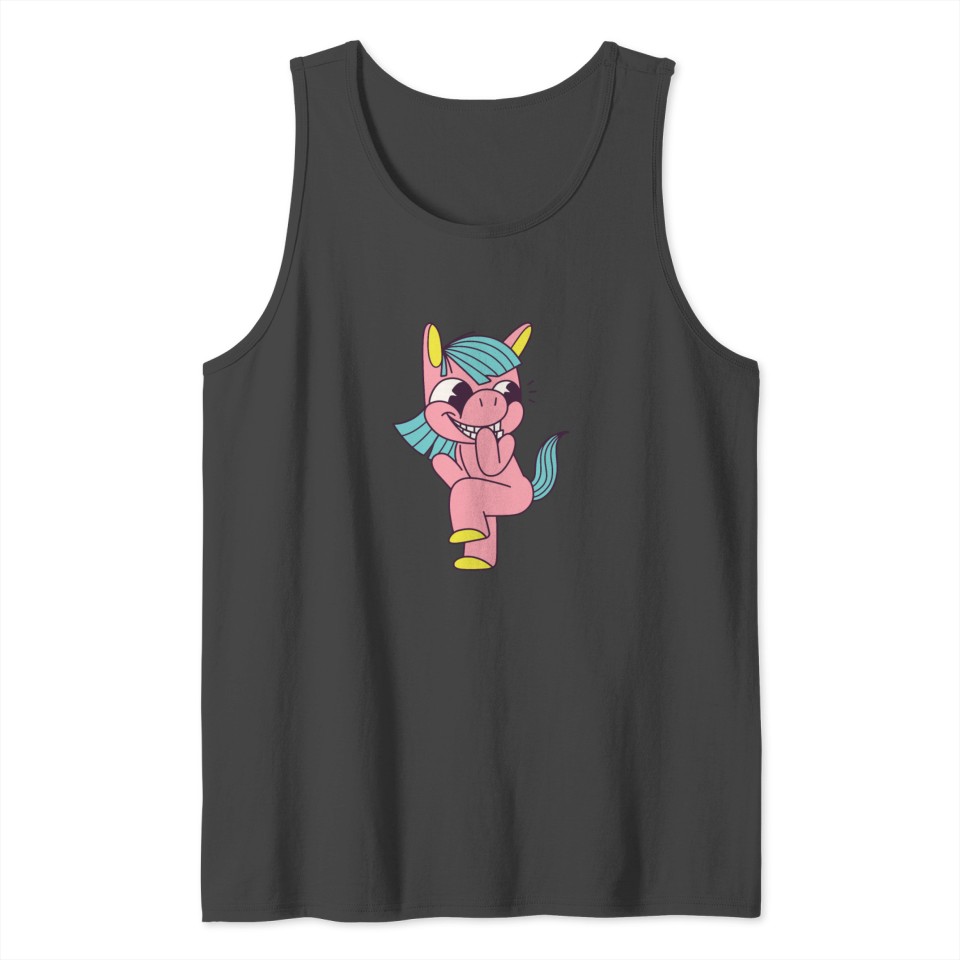 Funny And Cheeky Unicorn Tank Top