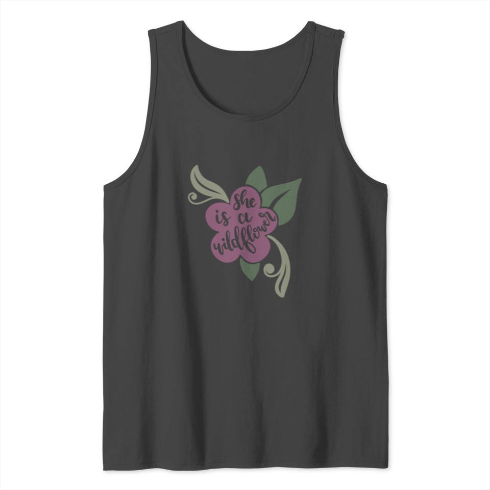 She is a wildflower Tank Top