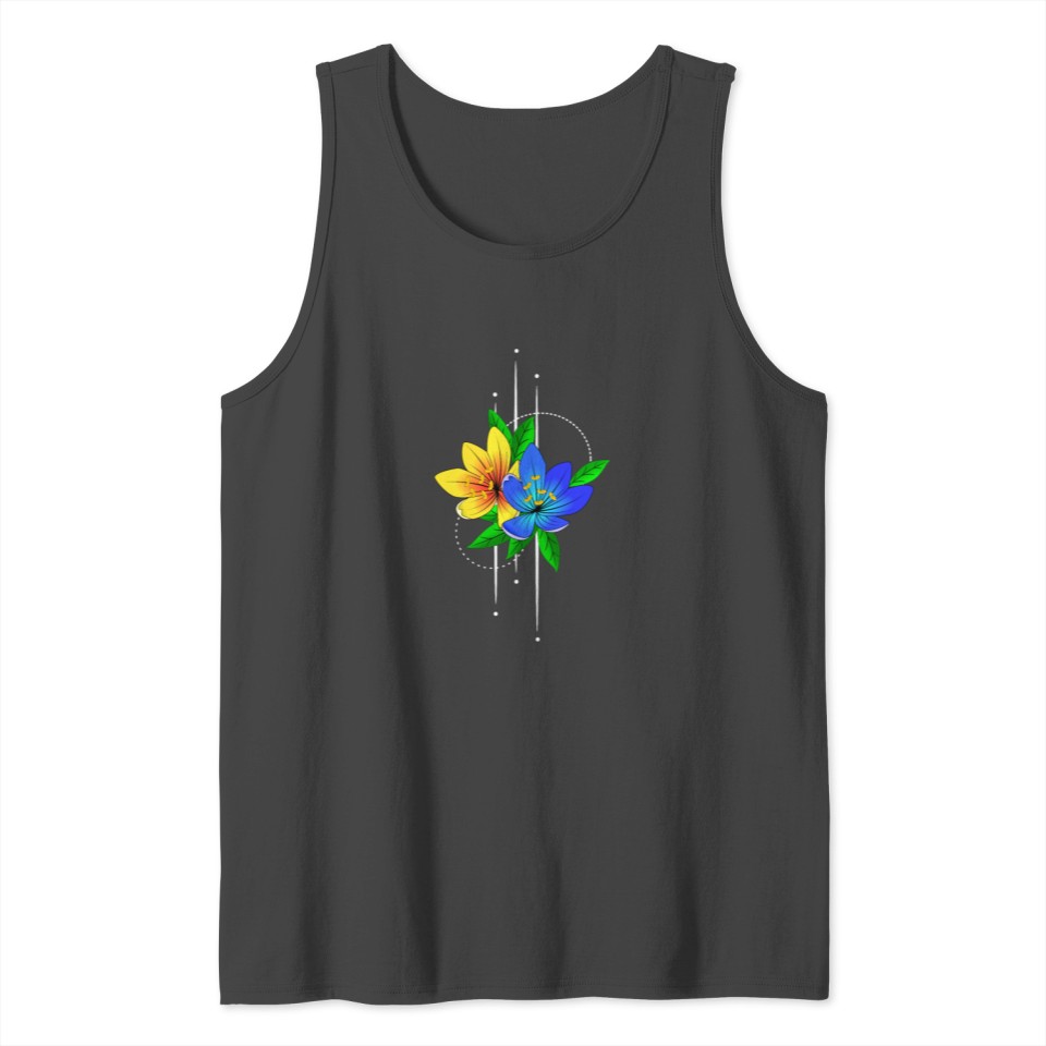Lily flowers planting garden Tank Top