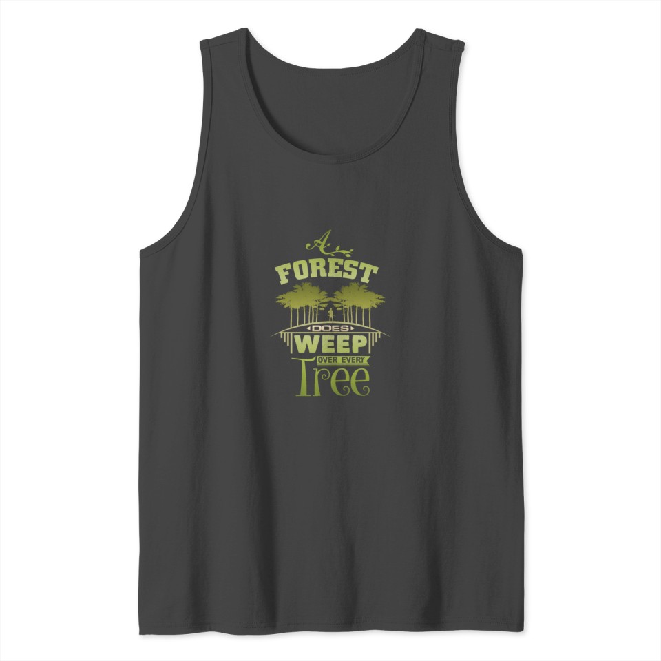 Environmental Protection Forest Tank Top