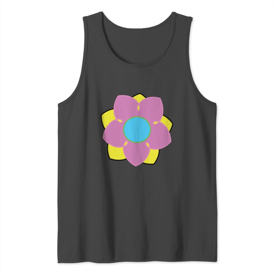 Pretty pink & yellow go together Tank Top