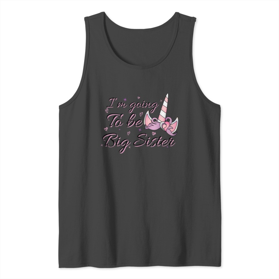 I'm going to be big sister, Announcing Pregnancy Tank Top