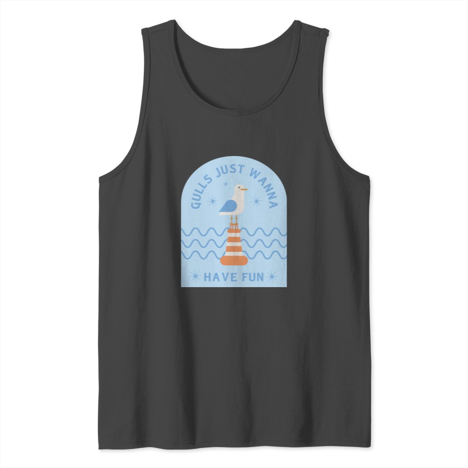 seagull girls quote Tank Top
