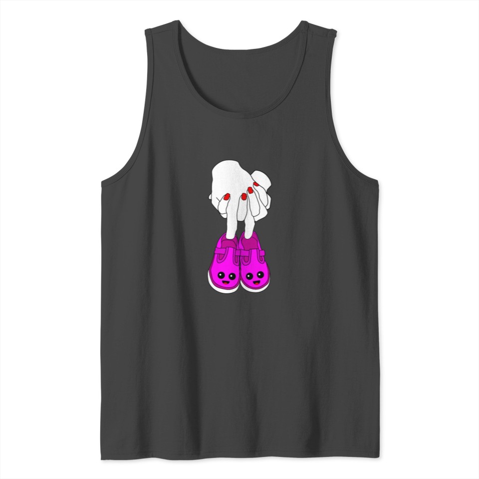 Baby girl announcement for him Tank Top