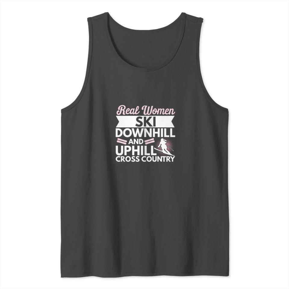Cross-country skier Tank Top