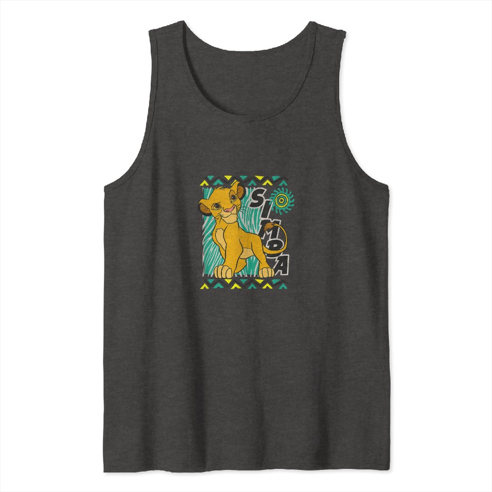 Disney Lion King Classic Simply Simba Tank Tops | ID 21826153 by Edson ...