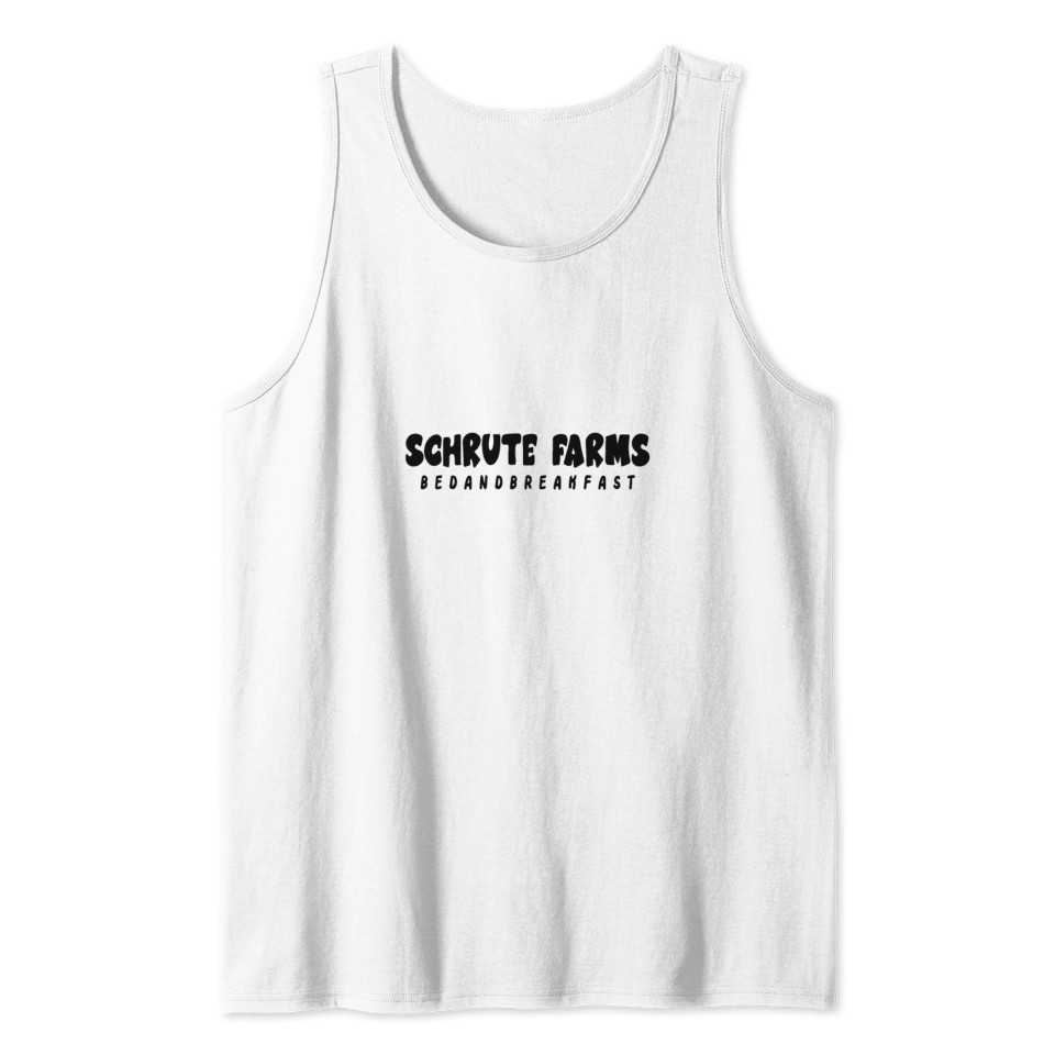 18 Asher s Apparel Schrute Farms Bed and Breakfast Tank Top