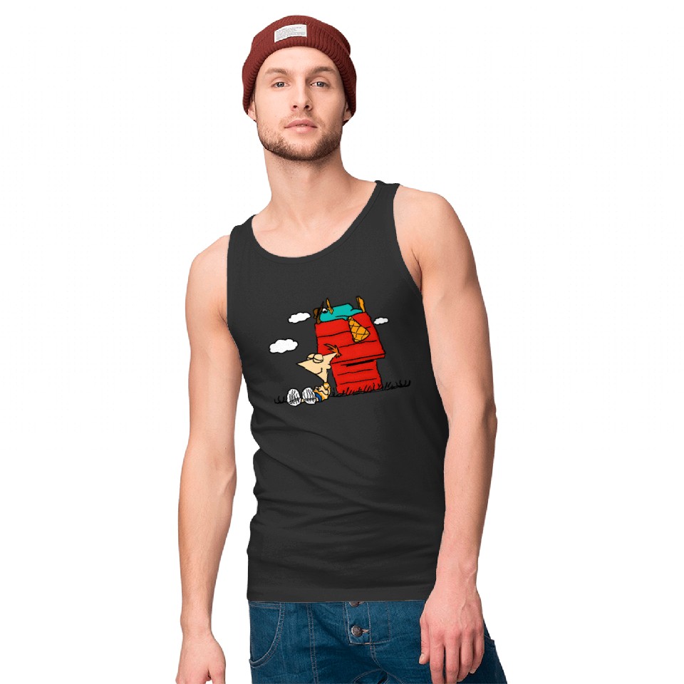 Snoophi! - Phineas And Ferb - Tank Tops