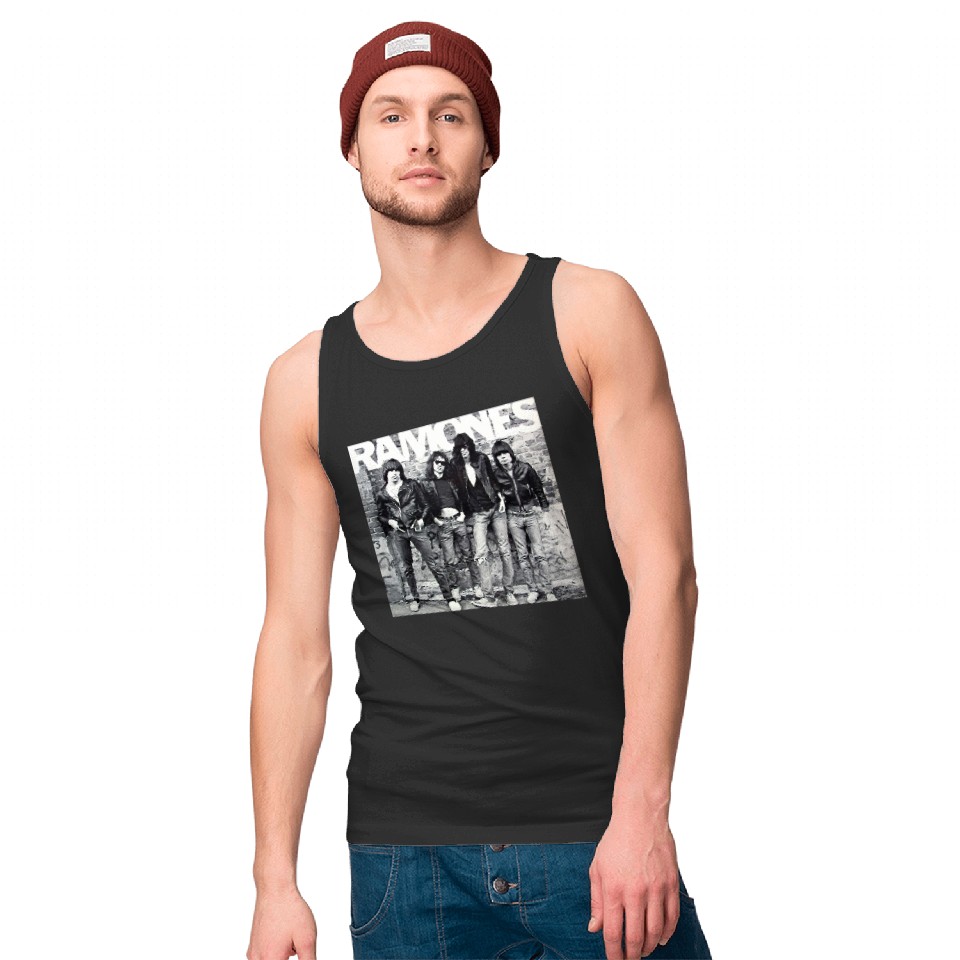 Ramones 70s 80s Rock Music Fan Tank Tops