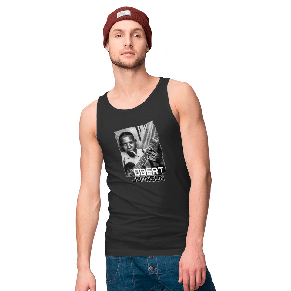 robert johnson Tank Tops guitarist blues live print art music