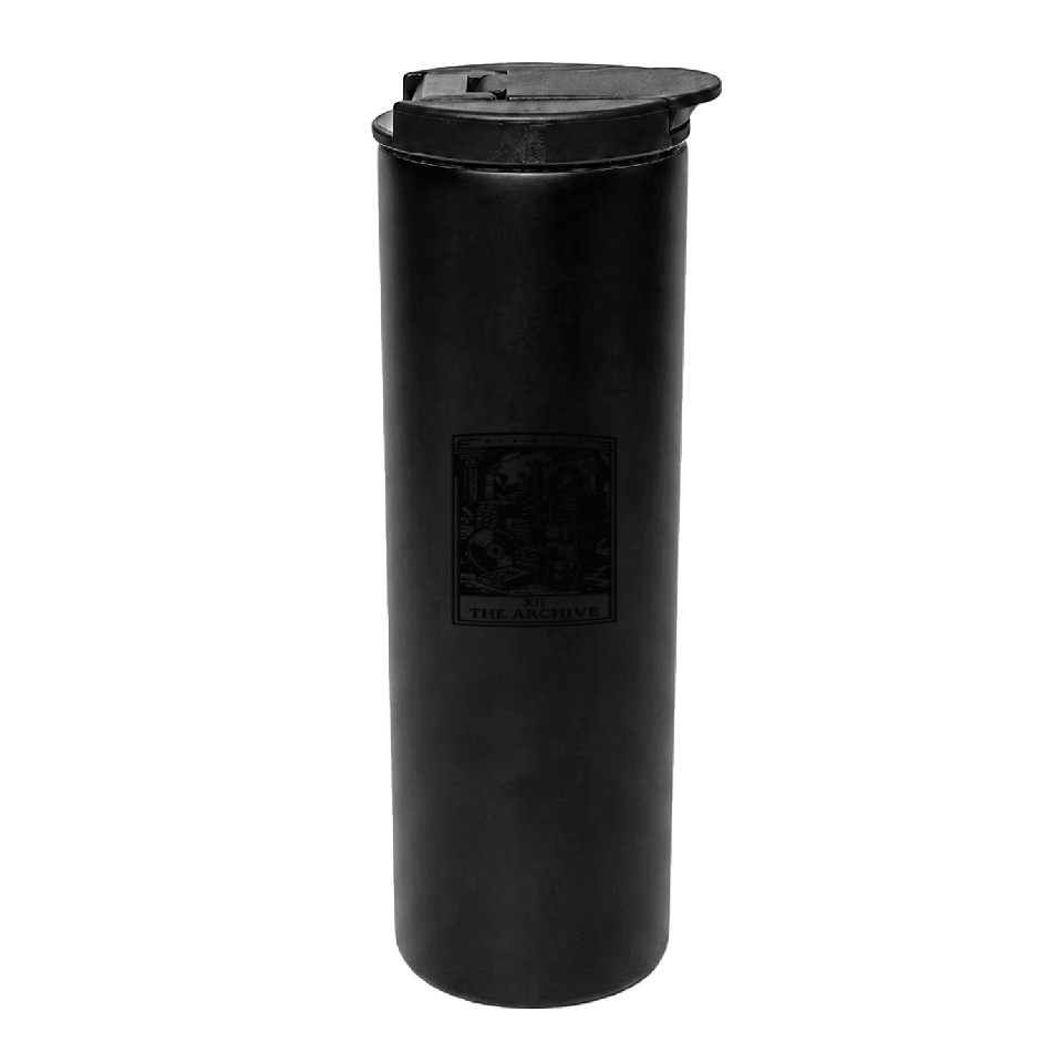 Digital Relic Tarot The Archive (Dark Variant) Thermal Tumblers ID