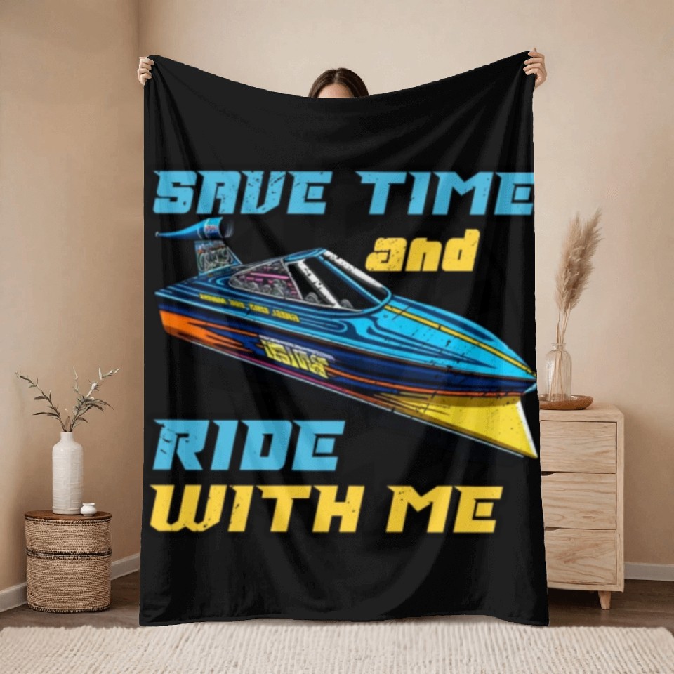 Drag Boat Racing Racer Speed Boat Driver Throw Blankets | ID 84236087 ...