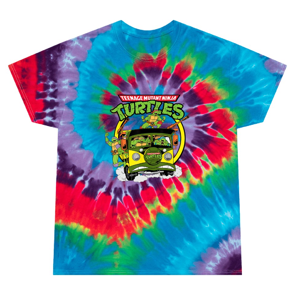 Teenage Mutant Ninja Turtles Truck Speeding Tie Dye T Shirts | ID ...